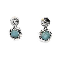 Orecchini Cianfrone Gioielli Donna in Argento Acquamarina MOS12-NEMORIS - MOS12-NEMORIS